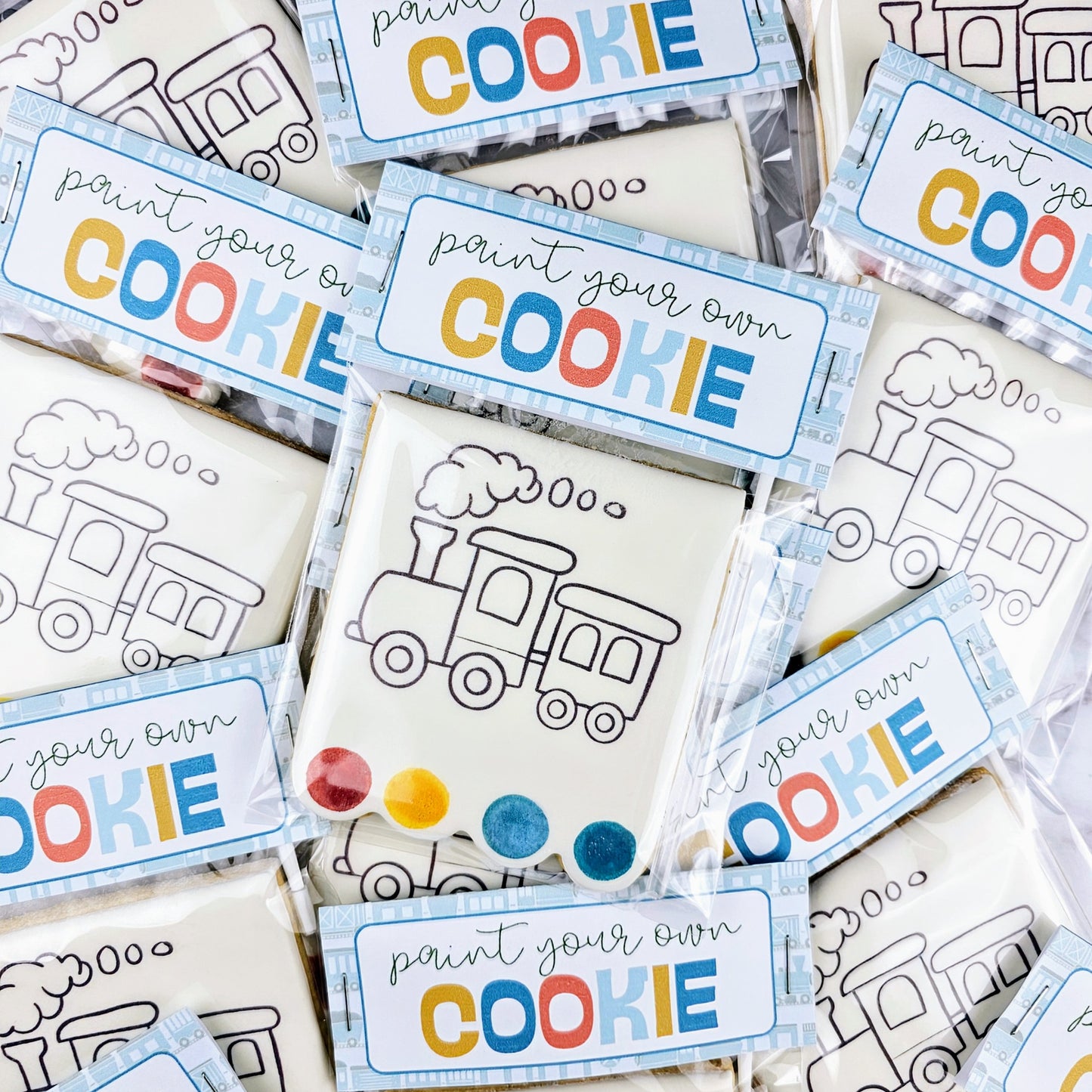 Custom Paint-Your-Own Cookie (PYO)