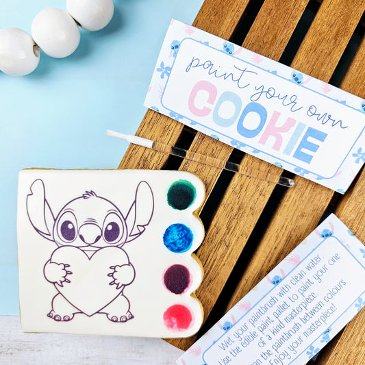 Stitch Paint-Your-Own Cookie (PYO)