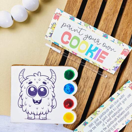 Monster Paint-Your-Own Cookie (PYO)
