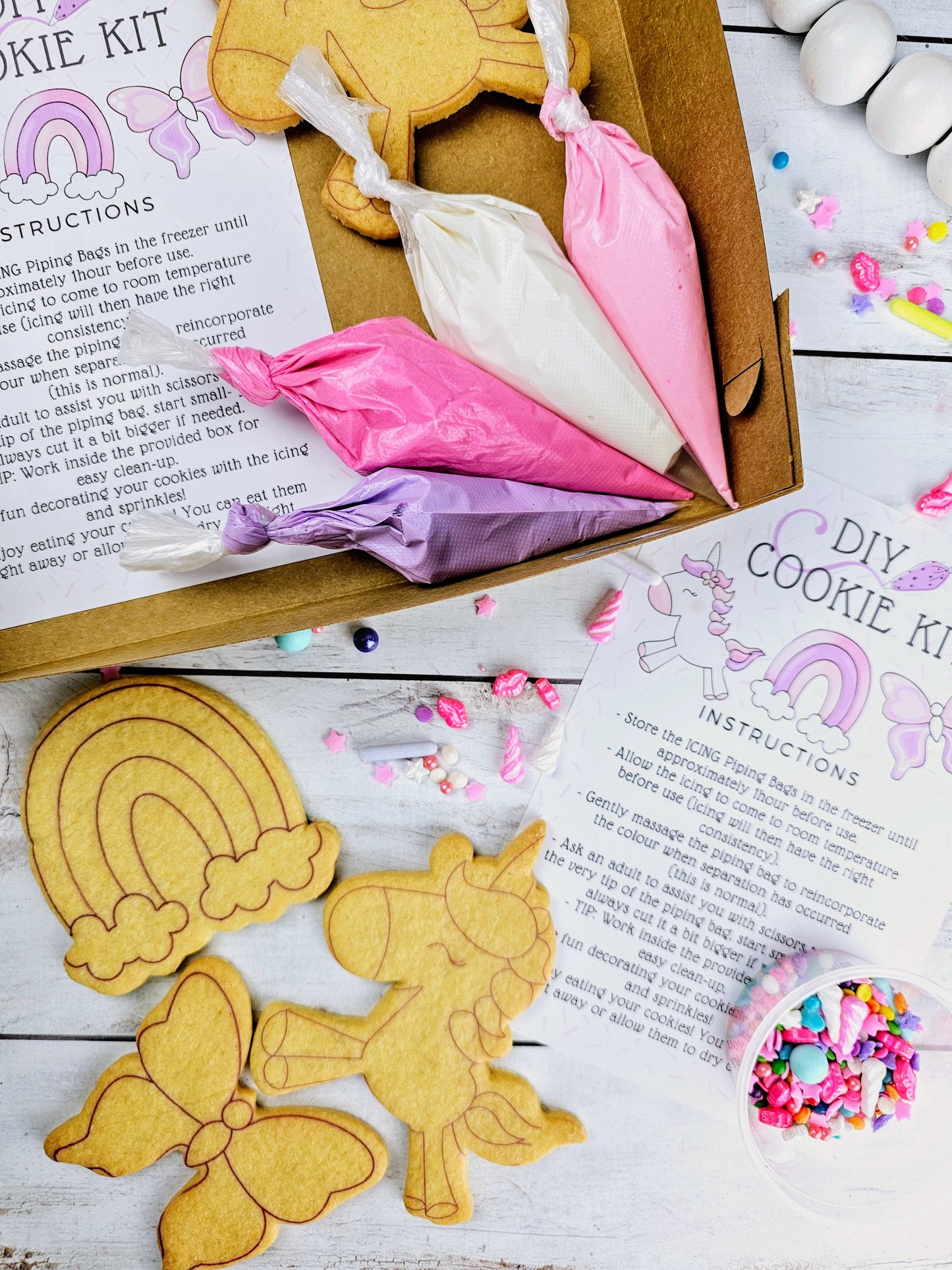 Unicorn DIY Cookie Decorating Kit