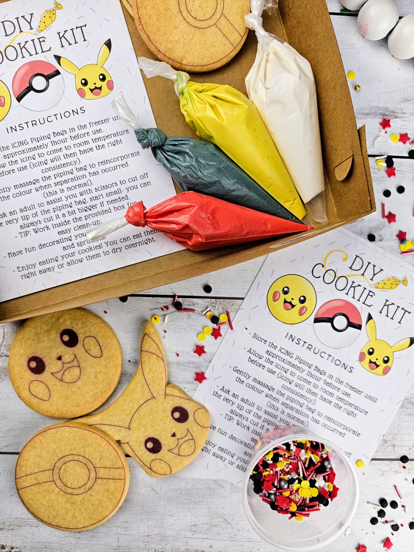 Pokèmon DIY Cookie Decorating Kit