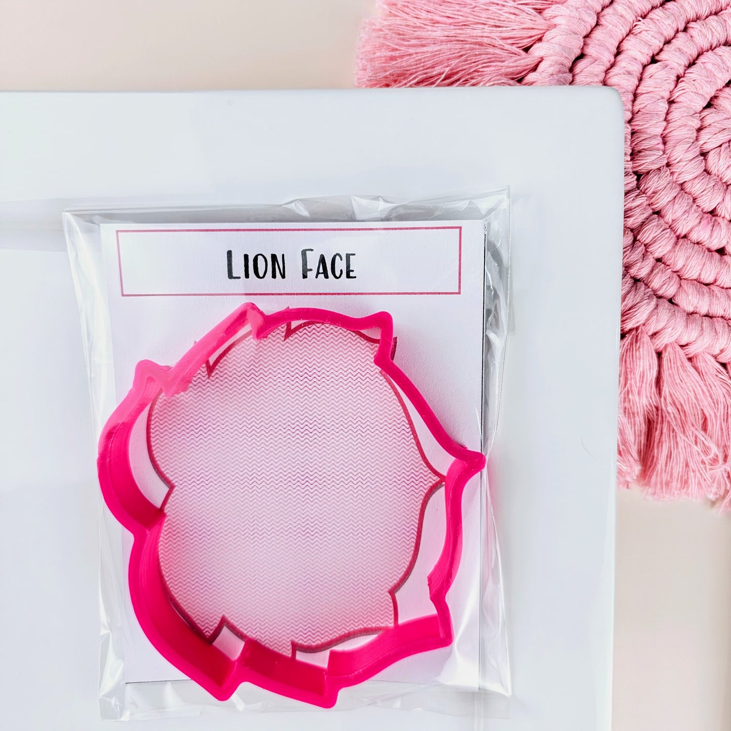 Lion Face Cookie Cutter