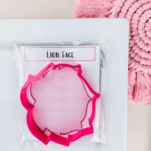 Lion Face Cookie Cutter