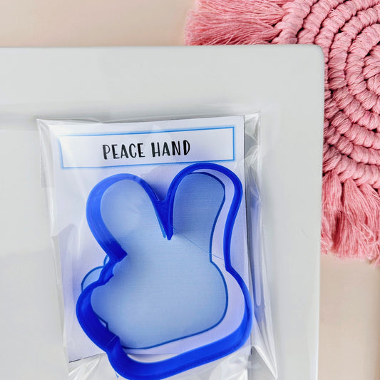 Peace Hand Cookie Cutter