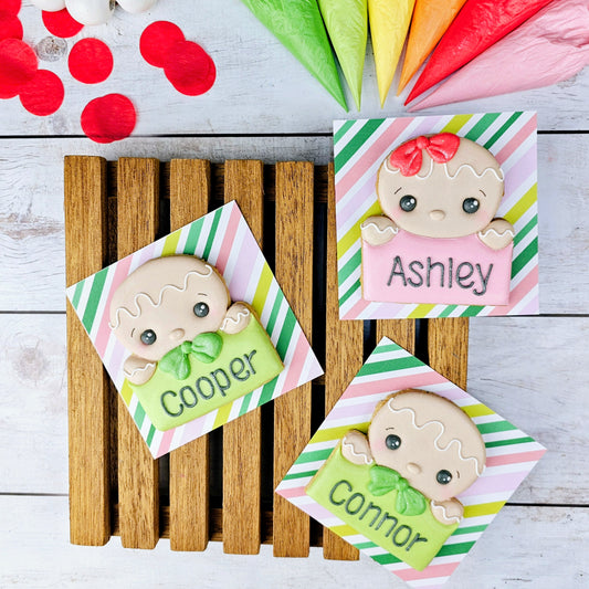 Personalized Name Cookie Card