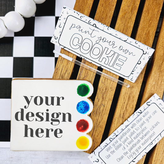 Custom Paint-Your-Own Cookie (PYO)